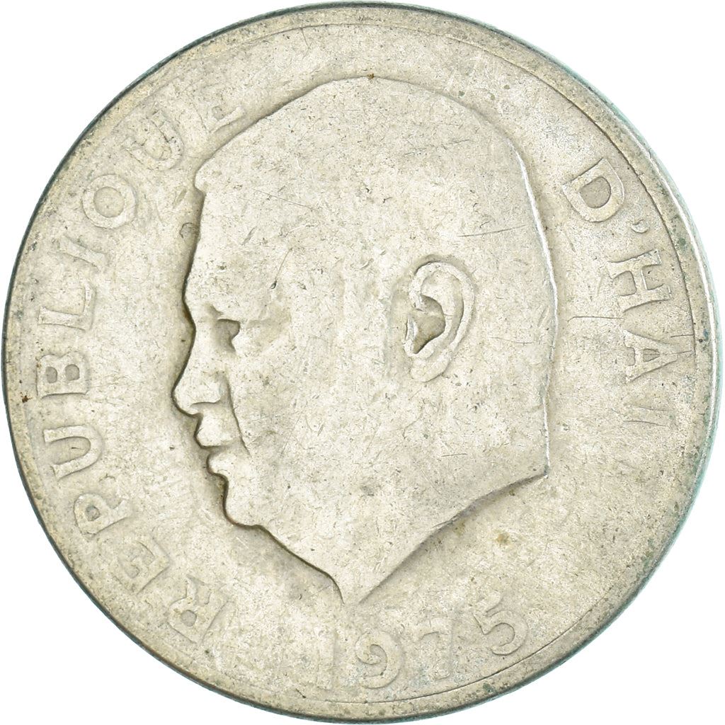 Haiti | 10 Centimes Coin | Jean-Claude Duvalier | Cannon | Km:120 | 1975 - 1983