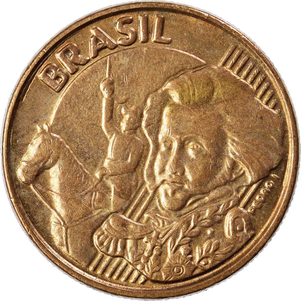 Brazil | 10 Centavos Coin | Pedro I | Km:649 | 1998 - 2024