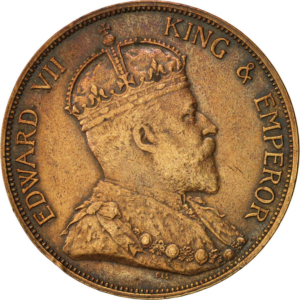 Hong Kong | 1 Cent Coin | Edward VII | Km:11 | 1902 - 1905