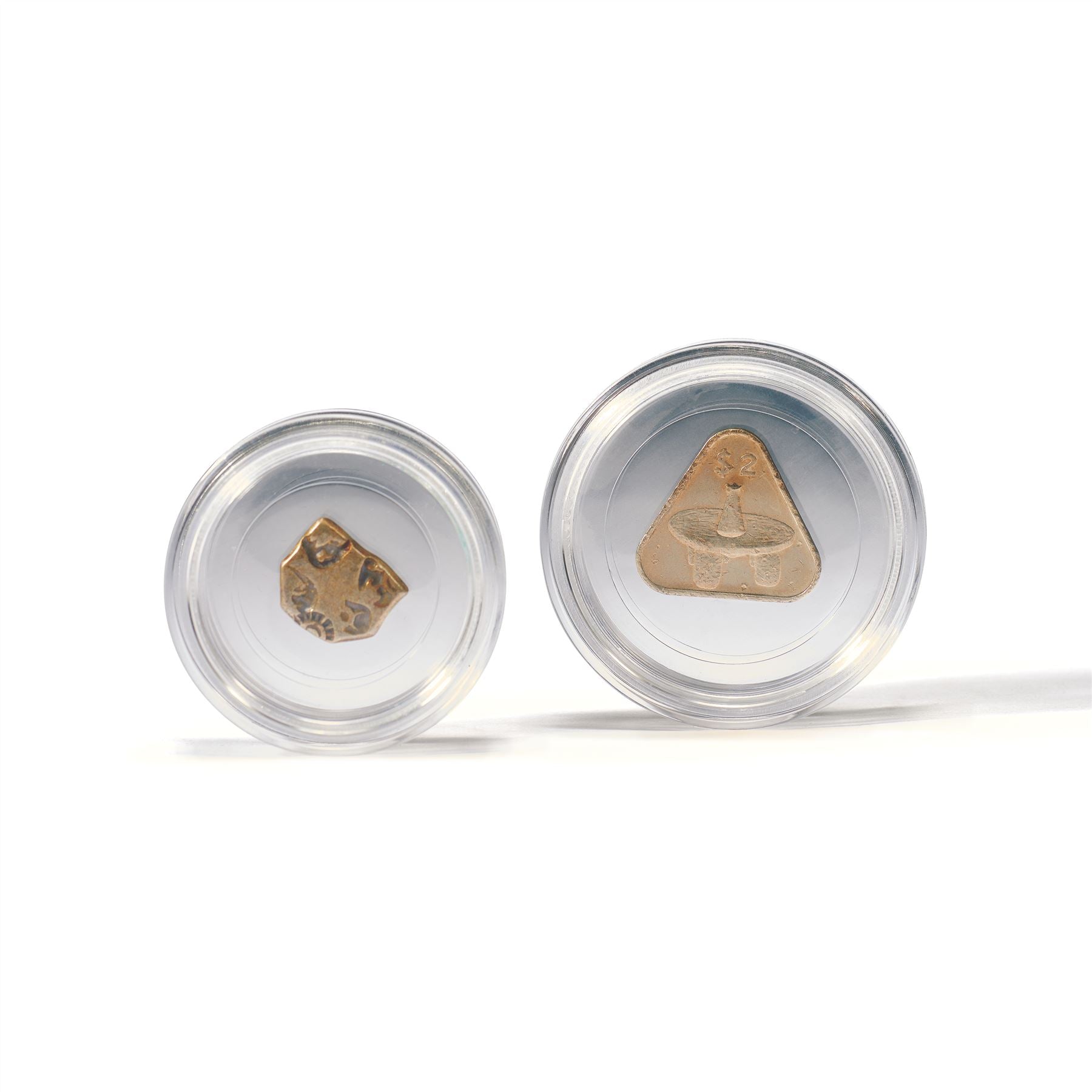 MAGIC Membrane Coin Capsules | For Ancient and Unusualy Shaped Coins | Up to 35mm Diameter and 7mm Thickness | Packs of 6