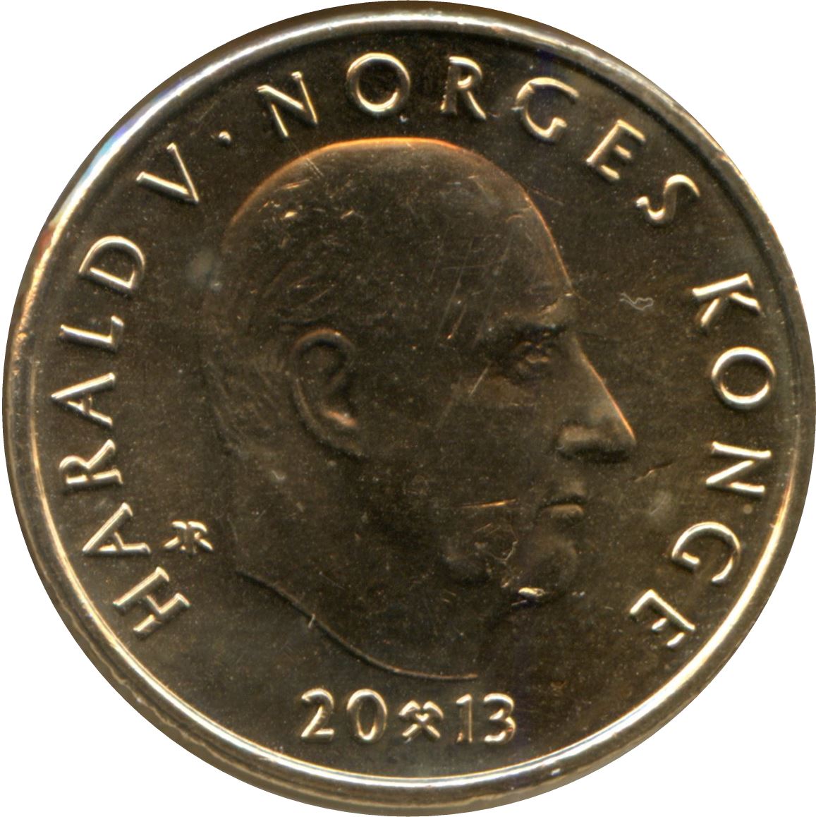 Norway | 10 Kroner Coin | Universal Suffrage | KM:488 | 2013