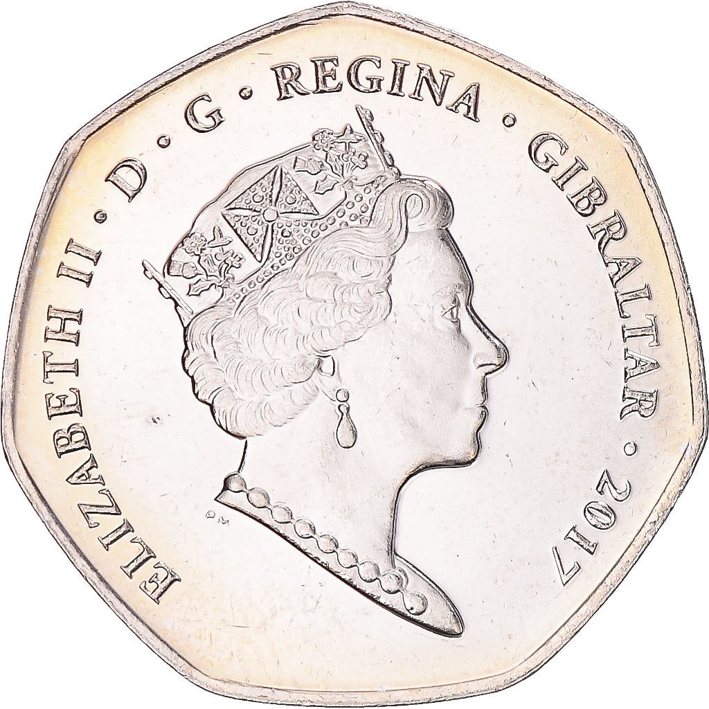 Gibraltar | 50 Pence Coin | Referendum | Km:1589 | 2017