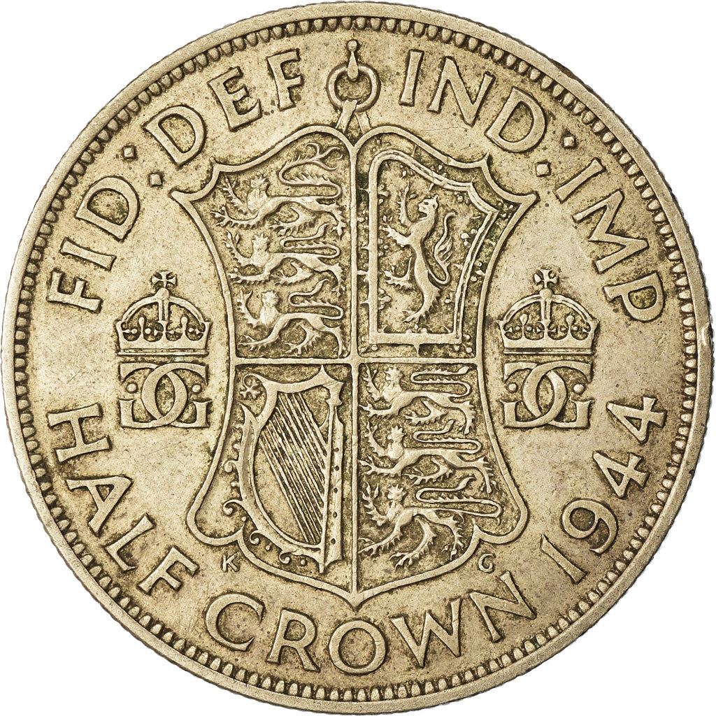 United Kingdom | 1/2 Crown Coin | George VI | KM:856 | 1937 - 1946