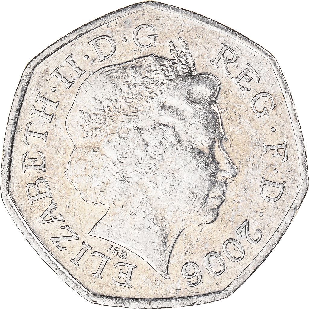 United Kingdom | 50 Pence Coin | Victoria Cross | KM:1057 | 2006 - 2009
