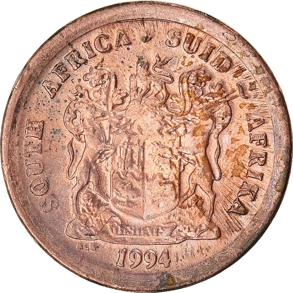 South Africa 1 Cent SOUTH AFRICA - SUID-AFRIKA Coin KM132 1990 - 1995
