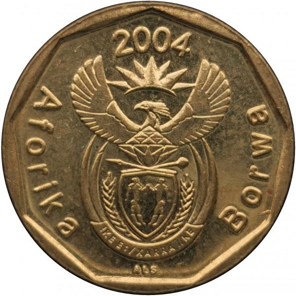 Sydafrika 10 Cents Tswana Legende - Aforika Borwa Mønt KM326 2004