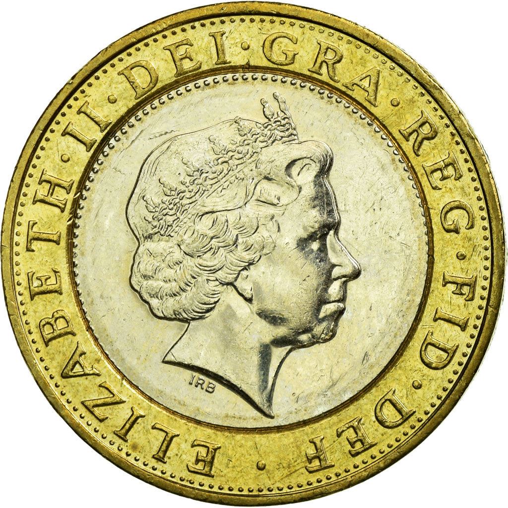 United Kingdom | 2 Pounds Coin | Elizabeth II | Km:994 | 1998 - 2015