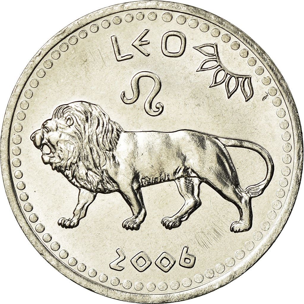 Somaliland | 10 Shillings Coin | Leo | Stainless steel | KM:13 | 2006