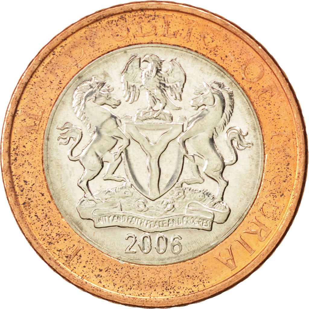 Nigeria Coin | 2 Naira | National Assembly Building | Abuja | KM19 | 2006
