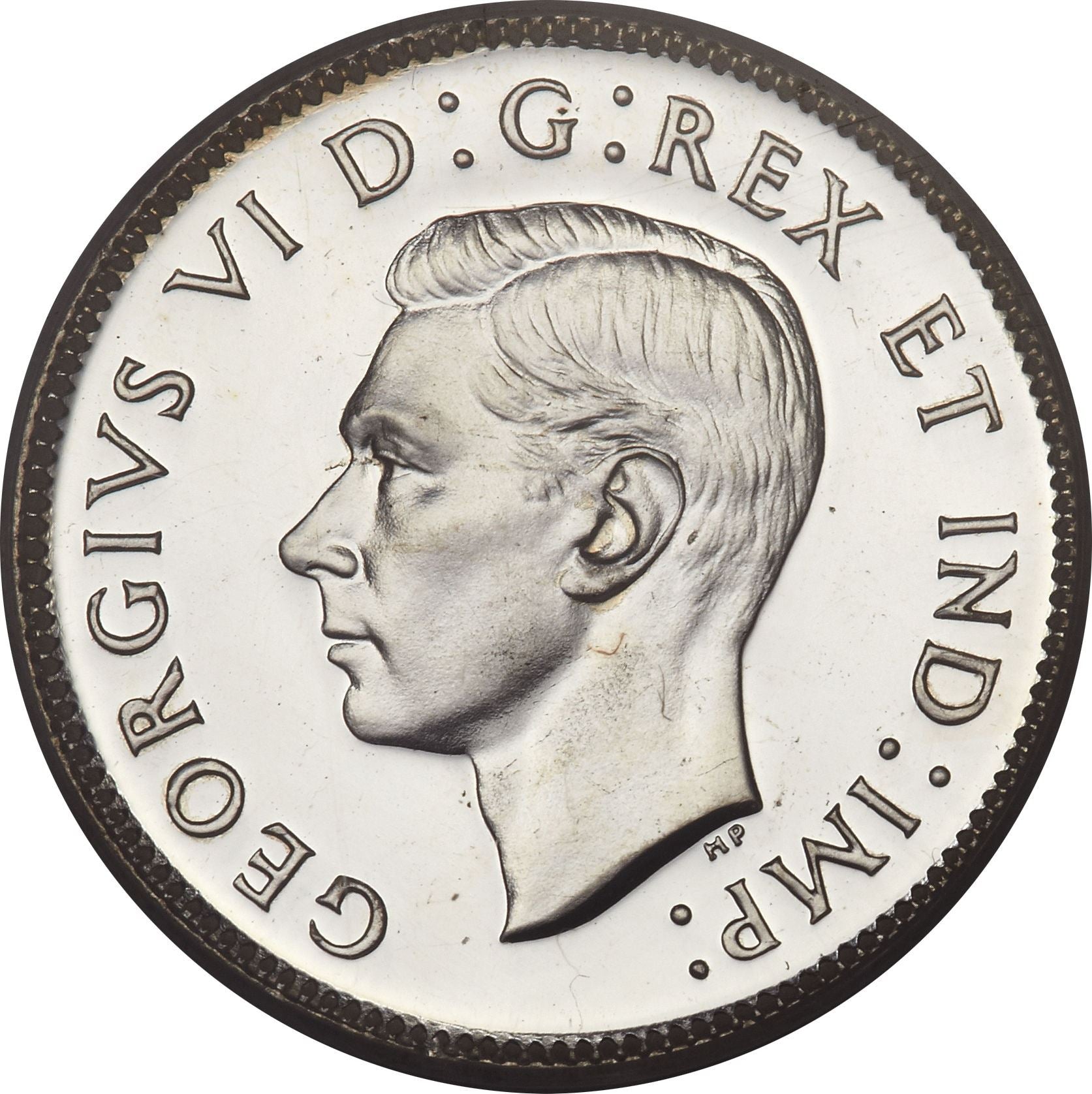 Canada 25 Cents Coin | King George VI | Reindeer | KM35 | 1937 - 1947