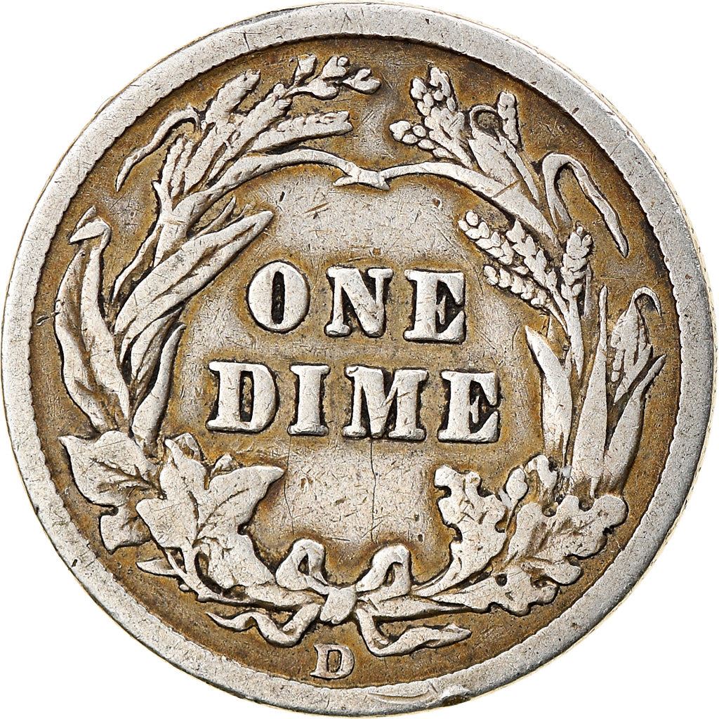 미국 | 1 다임 동전 | 바버 다임 | KM:113 | 1892 - 1916
