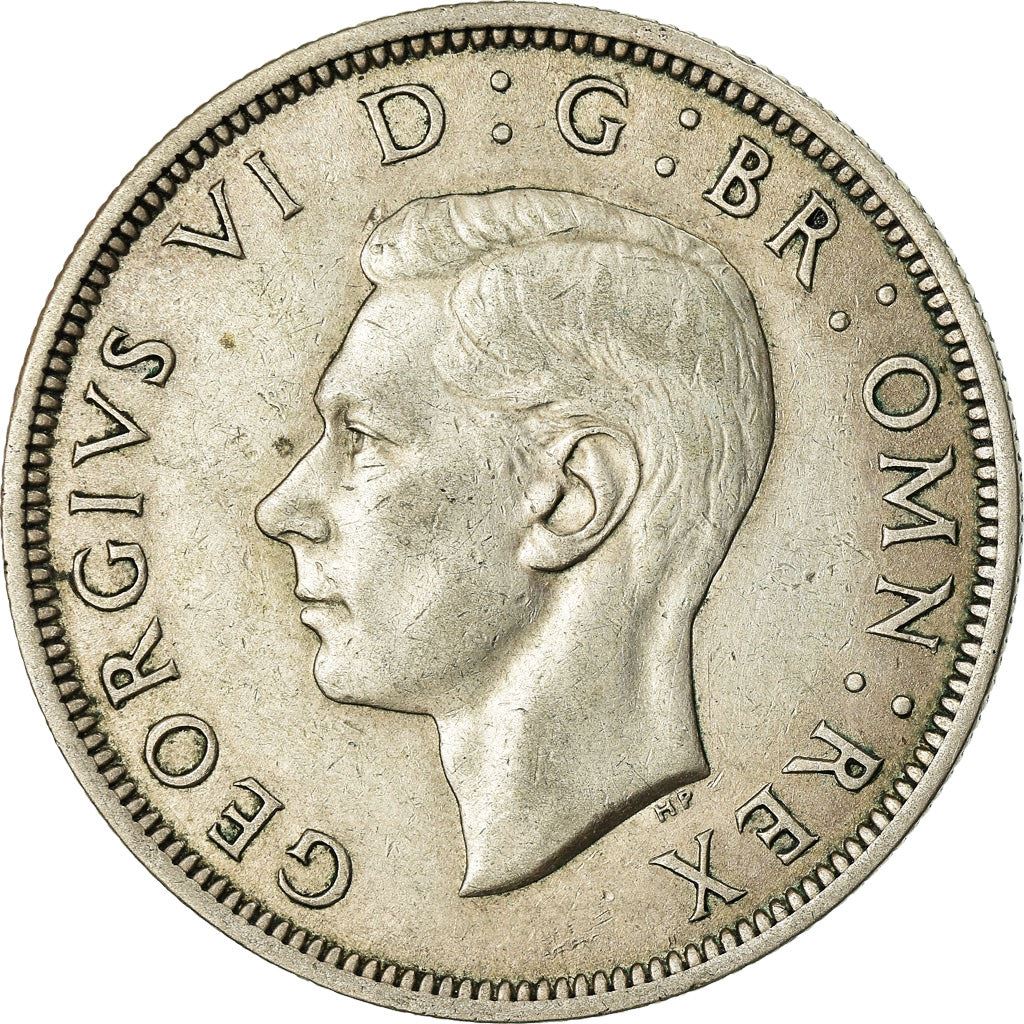 United Kingdom | 1/2 Crown Coin | George VI | KM:856 | 1937 - 1946