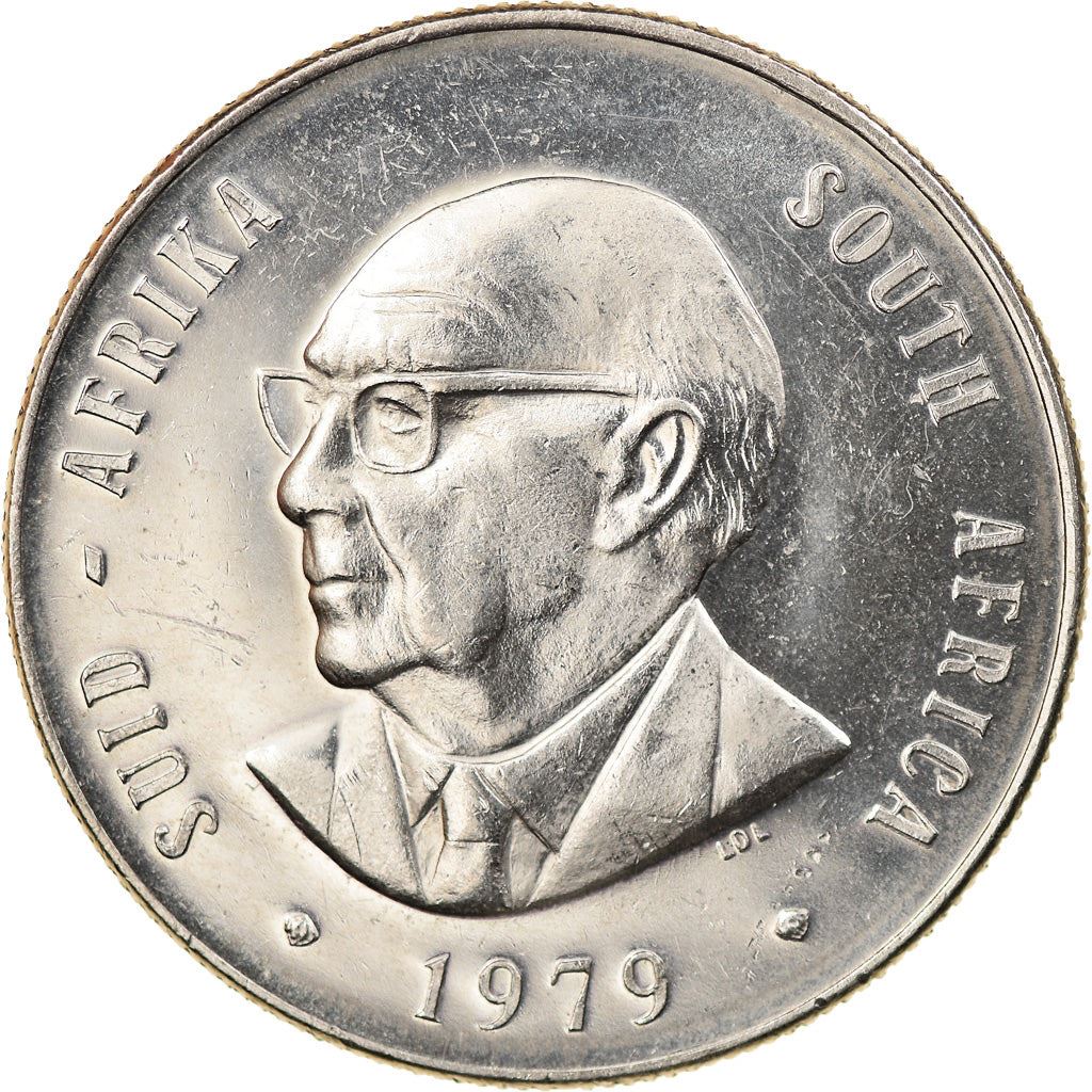 South Africa 1 Rand Coin | Nicolaas J. Diederichs | KM104 | 1979