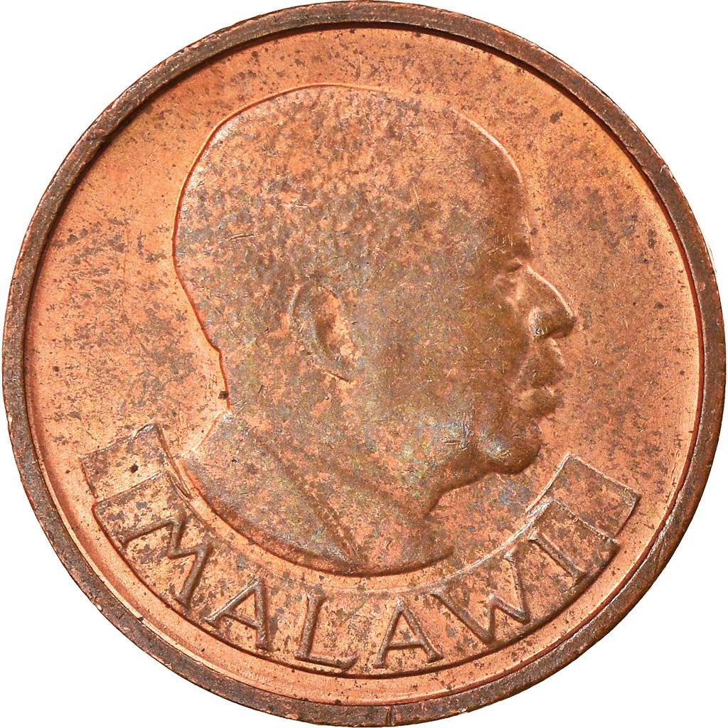 Malawi 1 Tambala Mynt | Hastings Banda | Hane | KM7 | 1971 - 1982