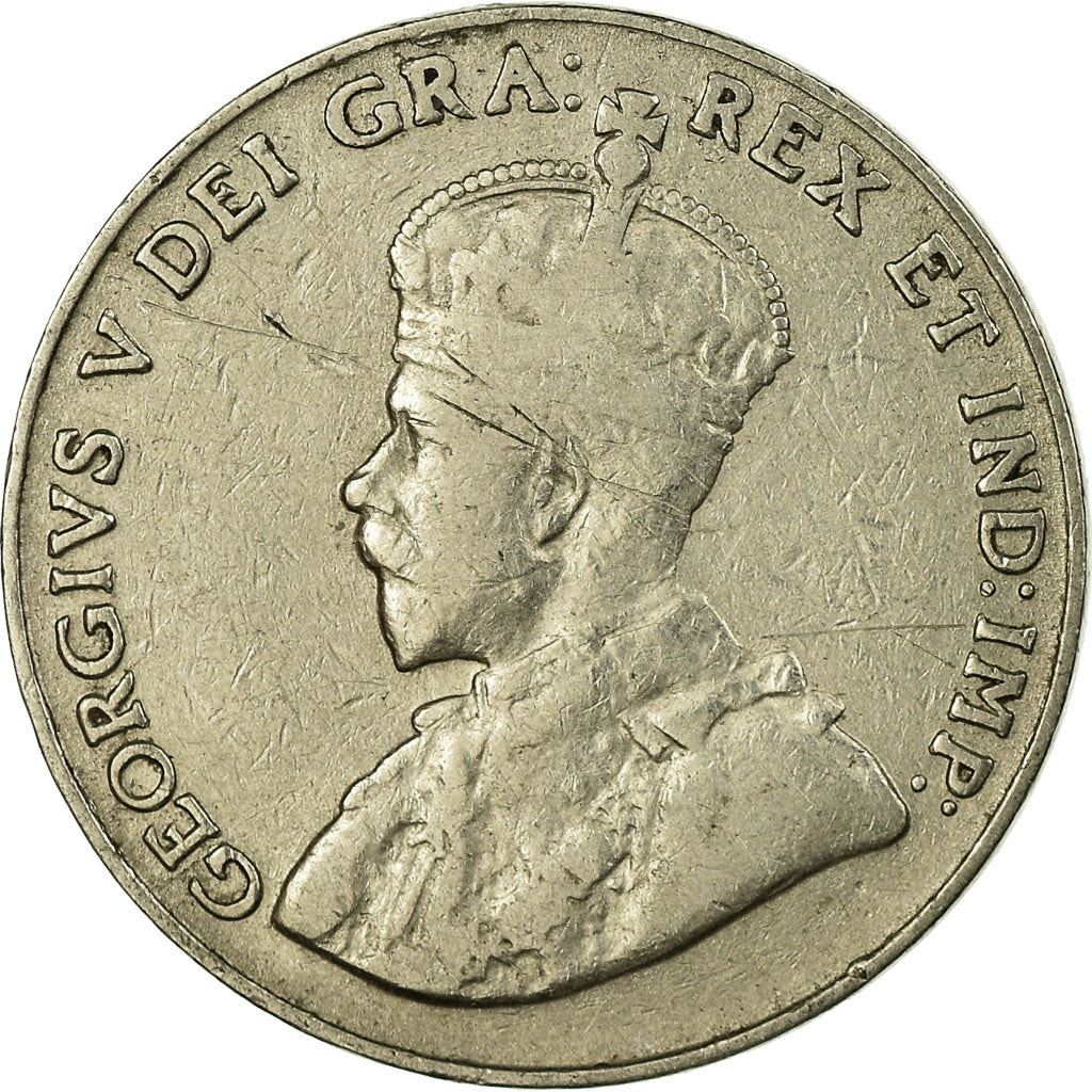 Canada | 5 Cents Coin | Nickel | KM:29 | 1922-1936