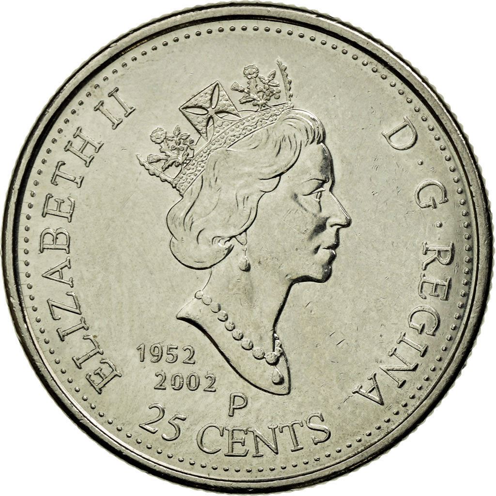 Canada | 25 Cents Coin | Canada Day | Nickel plated steel | KM:451 | 2002