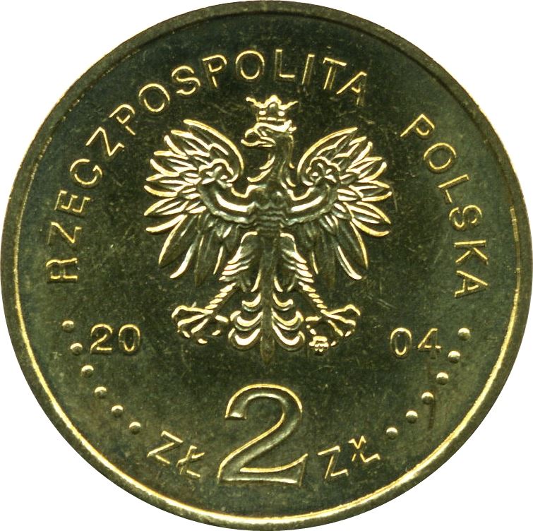 Poland | 2 Z?ote | Polish Senate | Eagle | KM503 | 2004