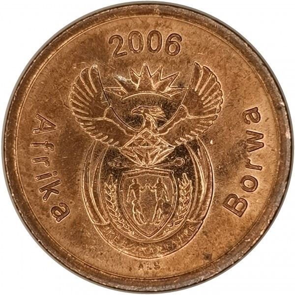 Sydafrika 5 Cent Sepedi/Sesotho Legend - Afrika Borwa Mynt KM486 2006