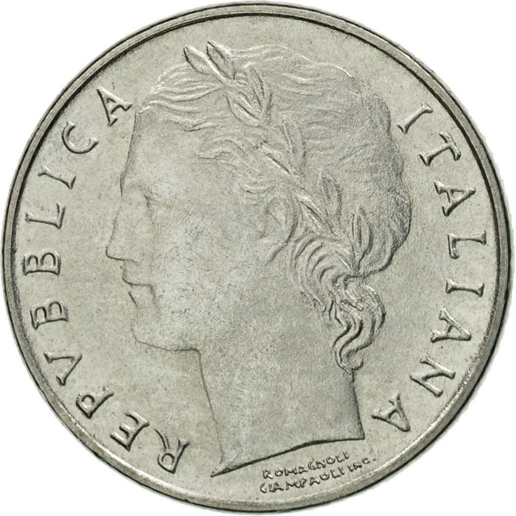 Italy | 100 Lire Coin | Goddess Minerva | Km:96.2 | 1990 - 1992