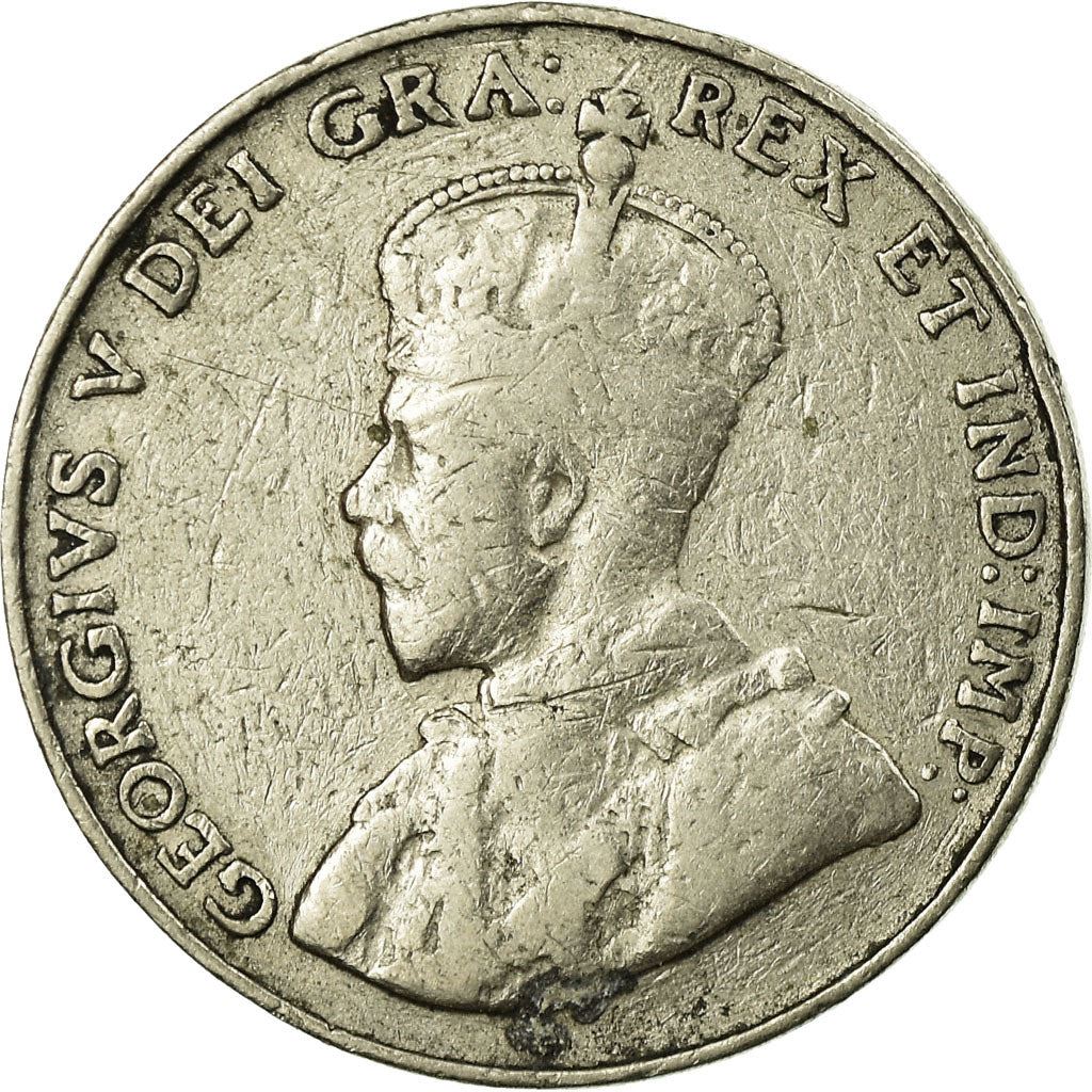 Canada | 5 Cents Coin | Nickel | KM:29 | 1922-1936