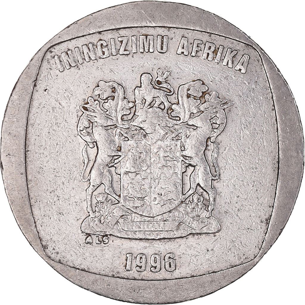 South Africa | 5 Rand Coin | Animals | Wildebeest | Gnu | Km:166 | 1996 - 2000