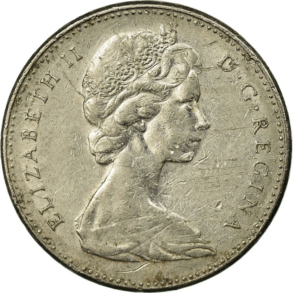 Canada | 5 Cents Coin | Nickel | 2nd portrait | KM:60.1 | 1965-1978