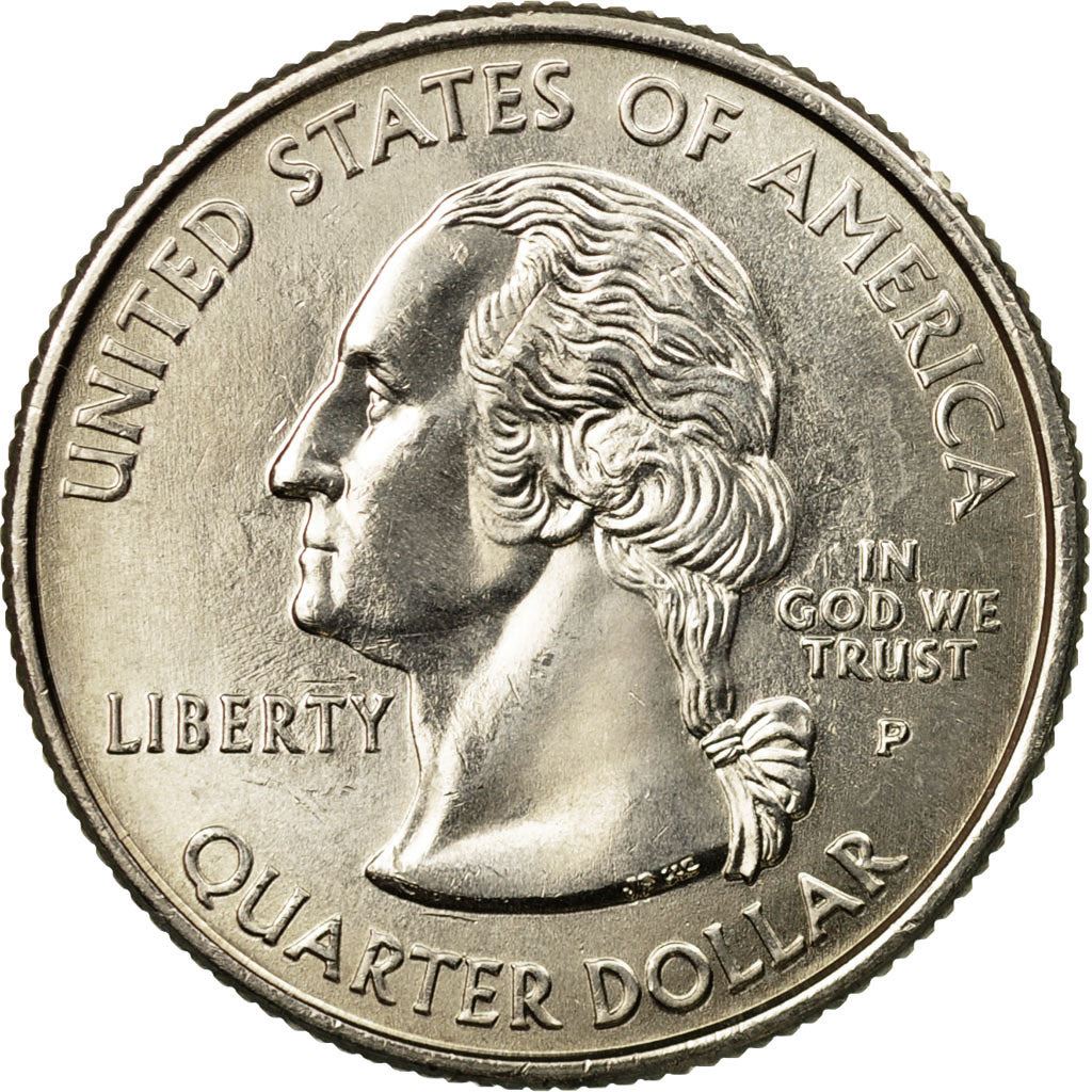 United States | 1/4 Dollar Coin | Maine | Km:345 | 2003