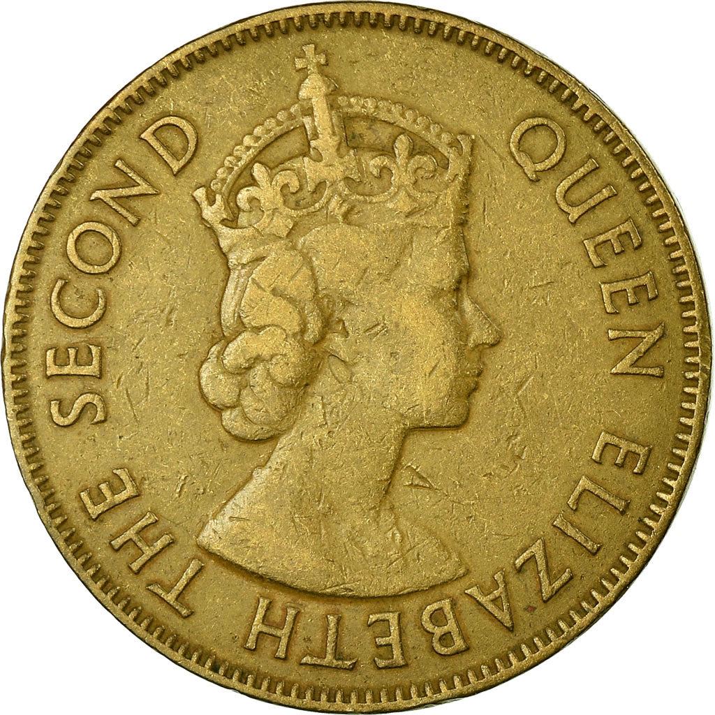 Jamaica | 1 Penny Mynt | Dronning Elizabeth II | Km:37 | 1953 - 1963