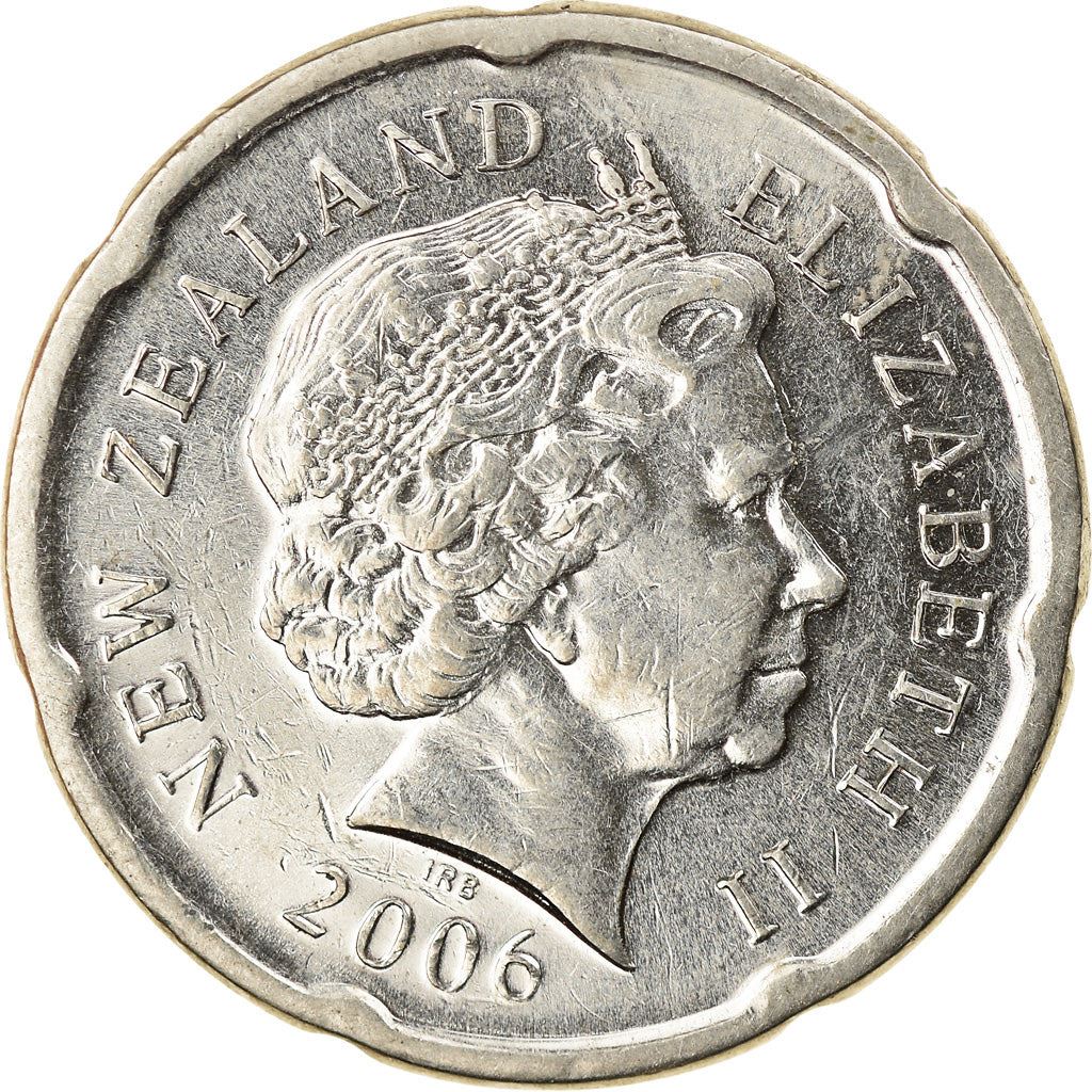 ニュージーランド 20セント硬貨 | エリザベス2世女王 | プカキ - ナティ・ファカウエ族長 | KM118a | 2006 - 2021