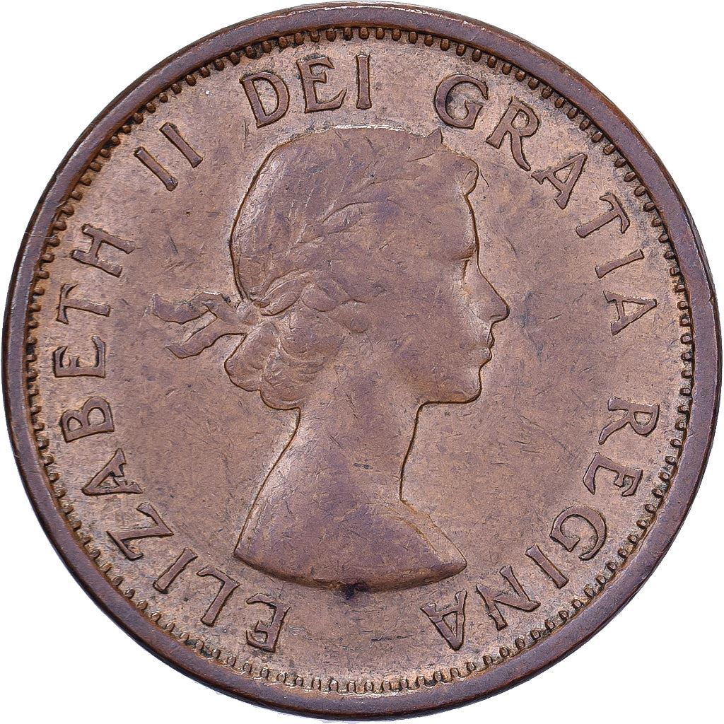 Canada | 1 Cent Coin | Bronze | 1st portrait | KM:49 | 1953-1964