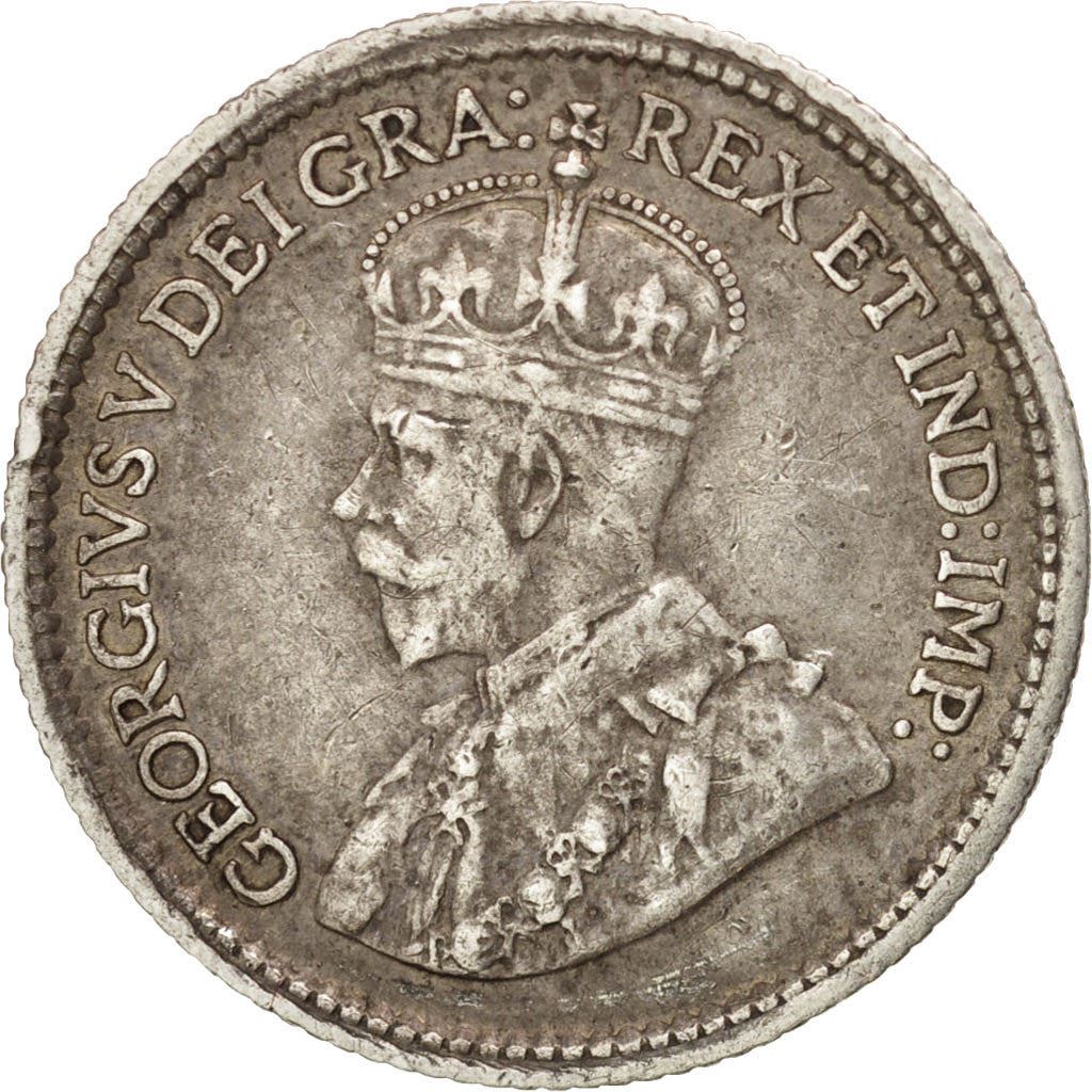 Canada | 5 Cents Coin | Silver | KM:22 | 1912-1919