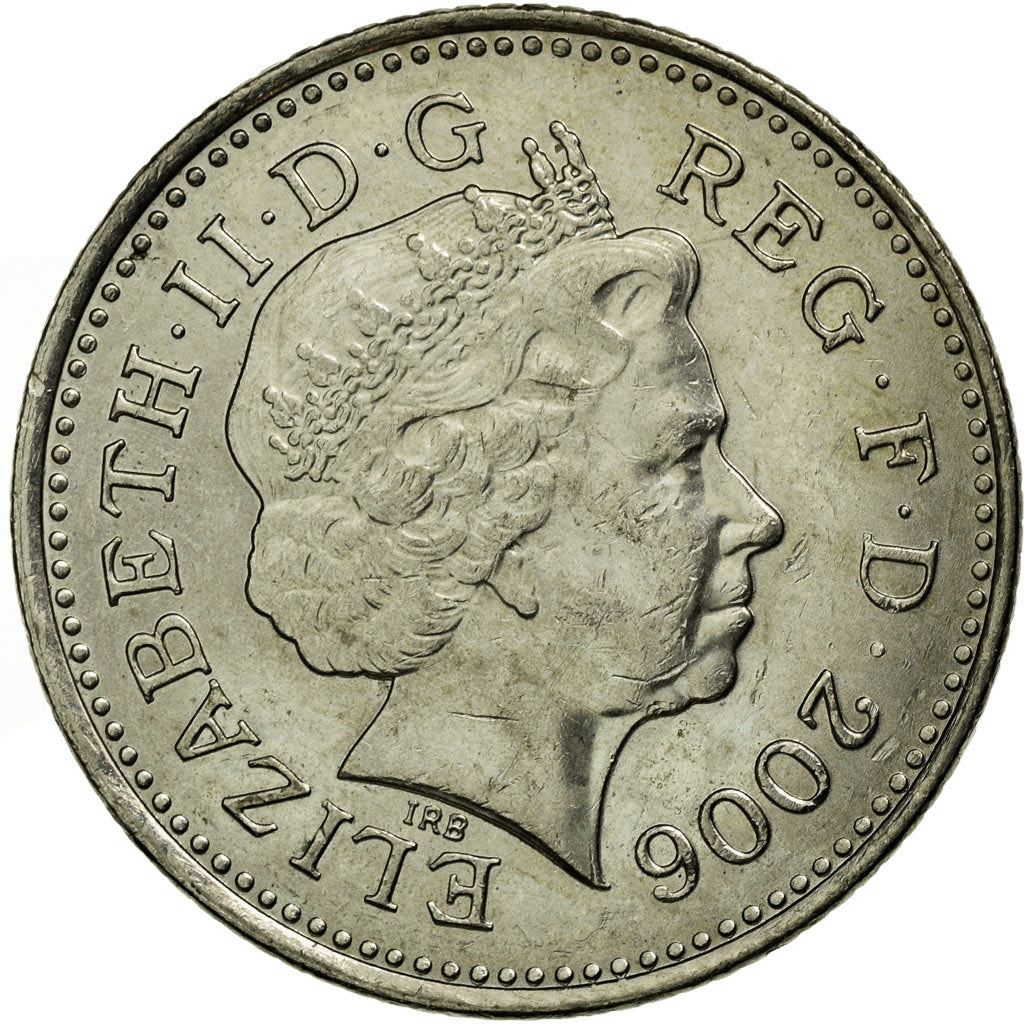 United Kingdom | 10 Pence Coin | Elizabeth II | Km:989 | 1998 - 2008