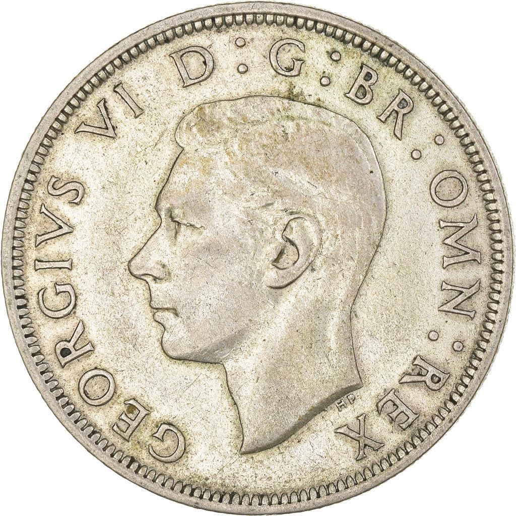 United Kingdom | 1/2 Crown Coin | George VI | KM:856 | 1937 - 1946