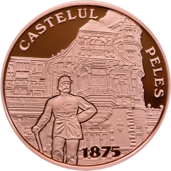 Romania | 1 Leu Coin | Peles Castle | King Carol I | KM339 | 2015