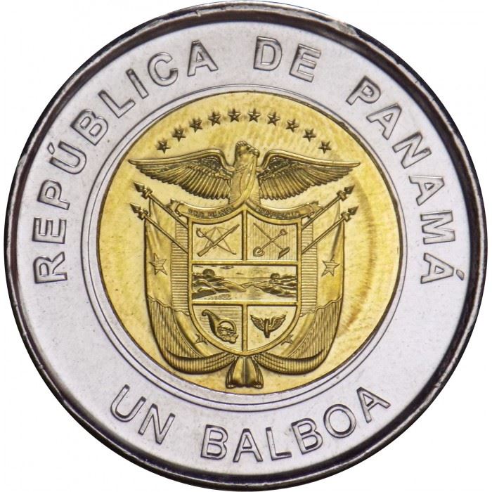 Panama | 1 Balboa Coin | World Youth Day | Km:168 | 2019