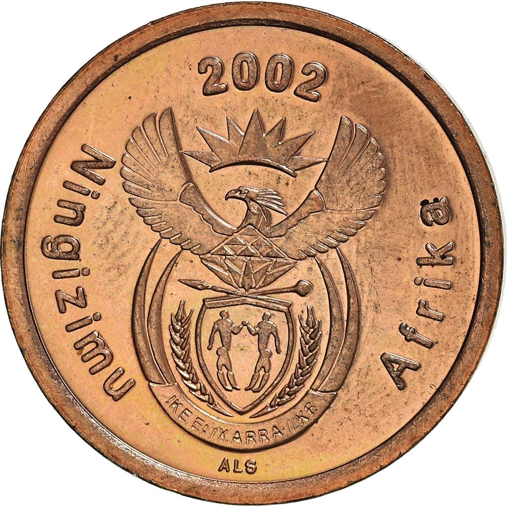 Sør-Afrika 5 Cent Swati-legende - Ningizimu Afrika Mynt KM268 2002