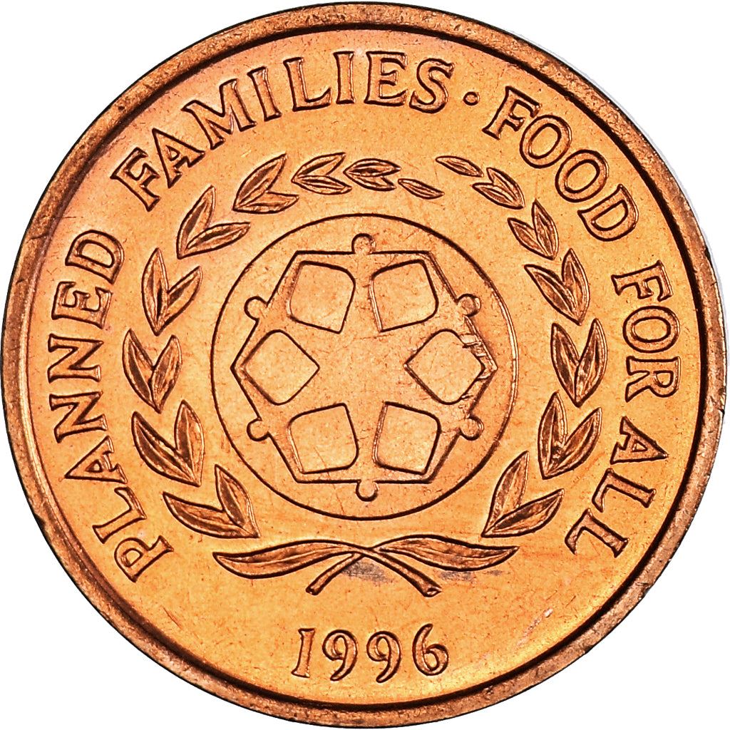 Tonga | Moneta da 2 Seniti | Pianta di Taro | FAO | Km:67 | 1981 - 1996