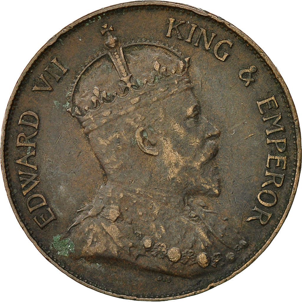 Hong Kong | 1 Cent Coin | Edward VII | Km:11 | 1902 - 1905