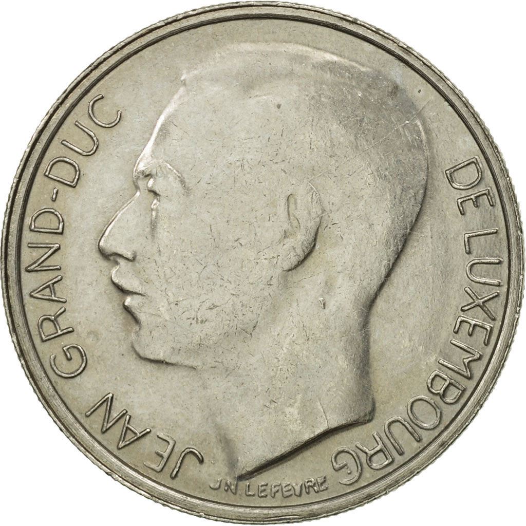 Luxembourg | 1 Franc Coin | Grand Duke Jean | Copper-nickel | KM:59 | 1986-1987