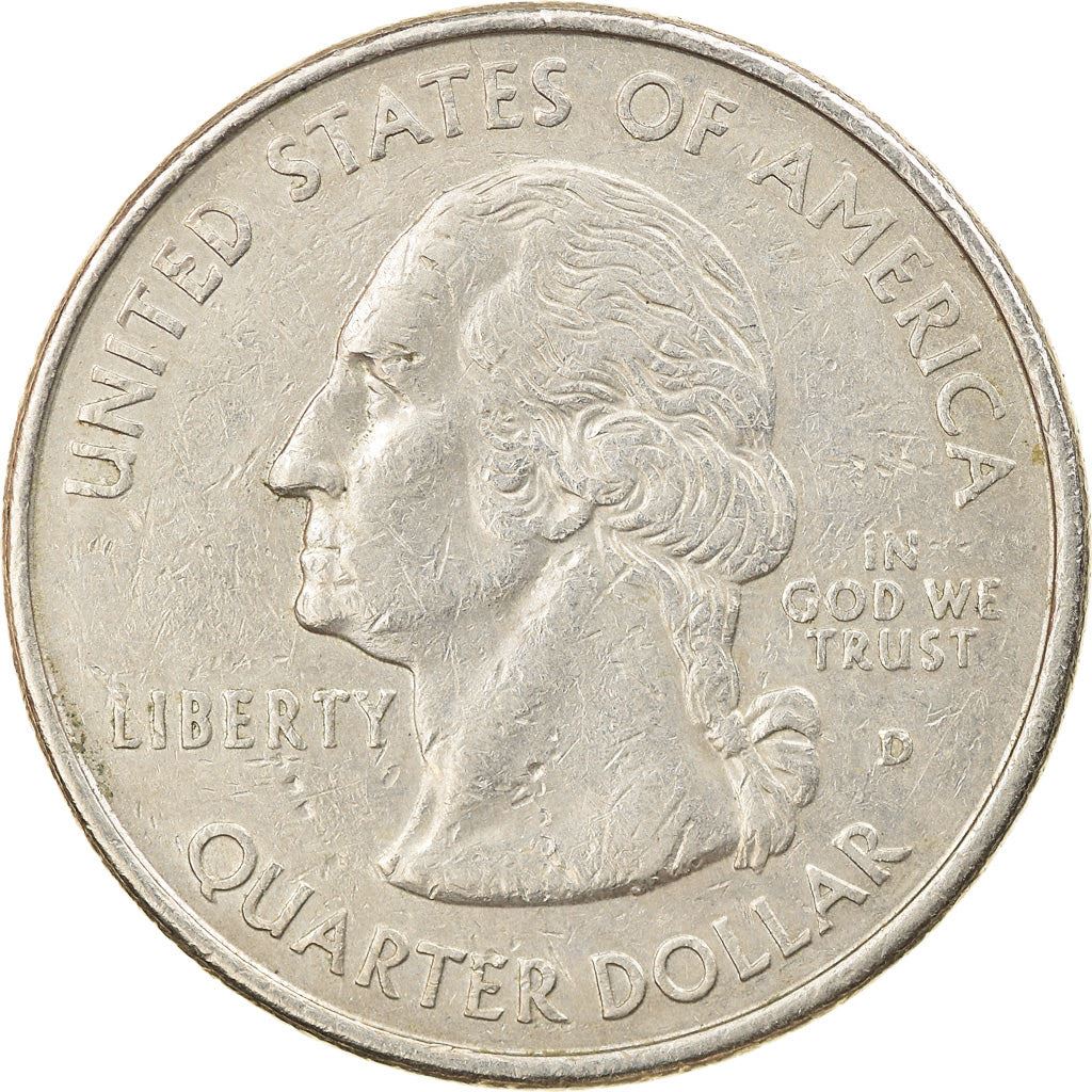 United States | 1/4 Dollar Coin | Connecticut | Km:297 | 1999