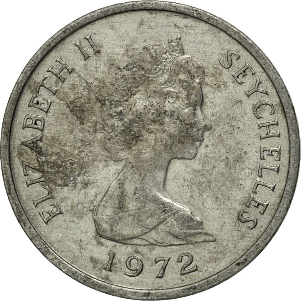 Seychelles | 1 Cent Coin | Cow | Km:17 | 1972