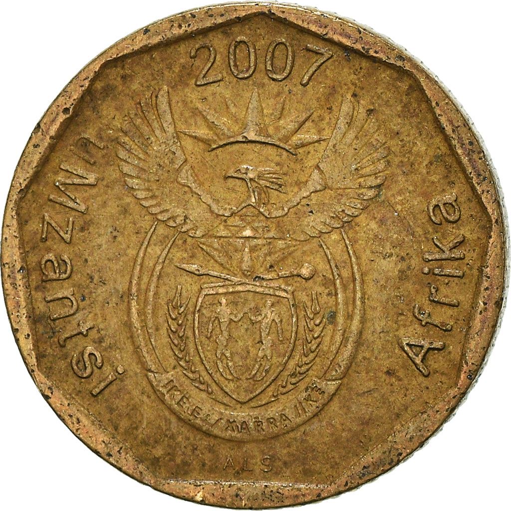 Sydafrika 10 Cent Xhosa Legend - uMzantsi Afrika Mynt KM341 2007
