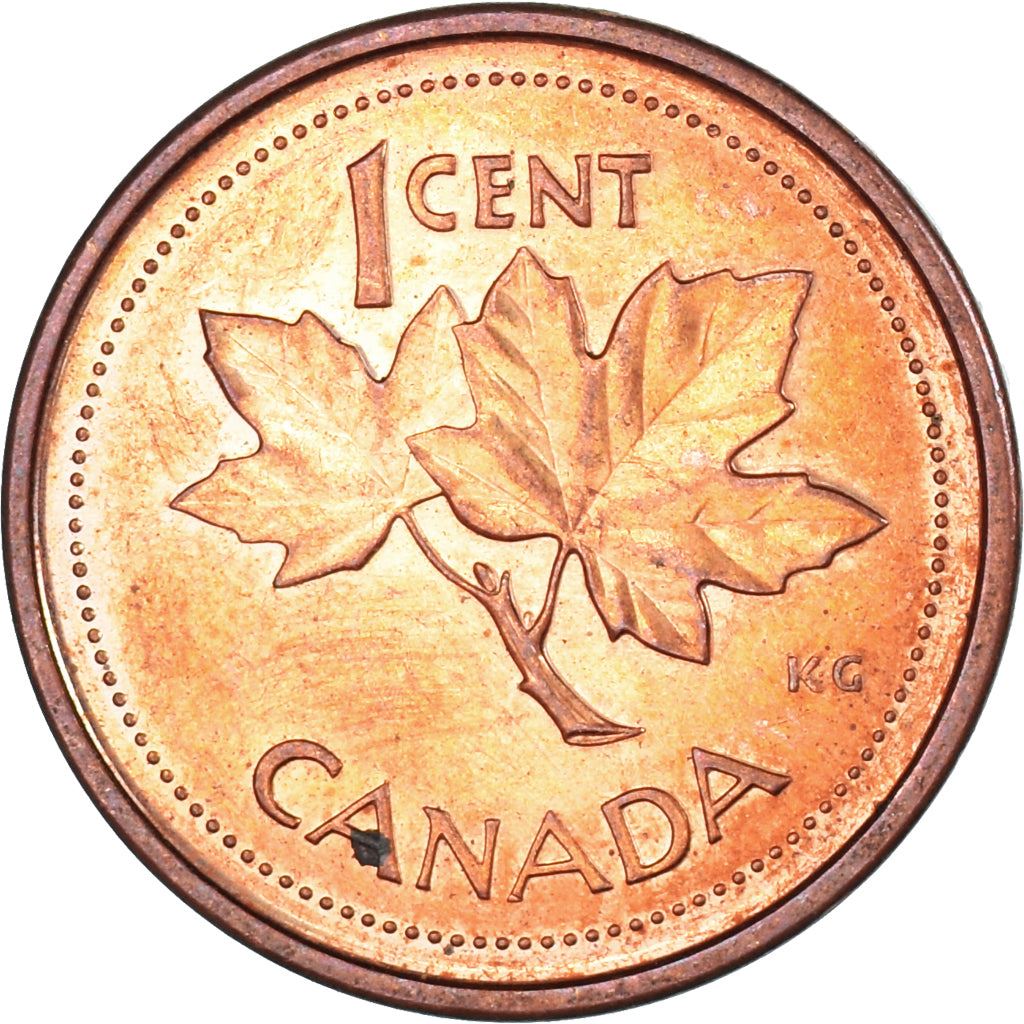 Canada | 1 Cent Coin | Copper plated steel | Golden Jubilee | KM:445b | 2002