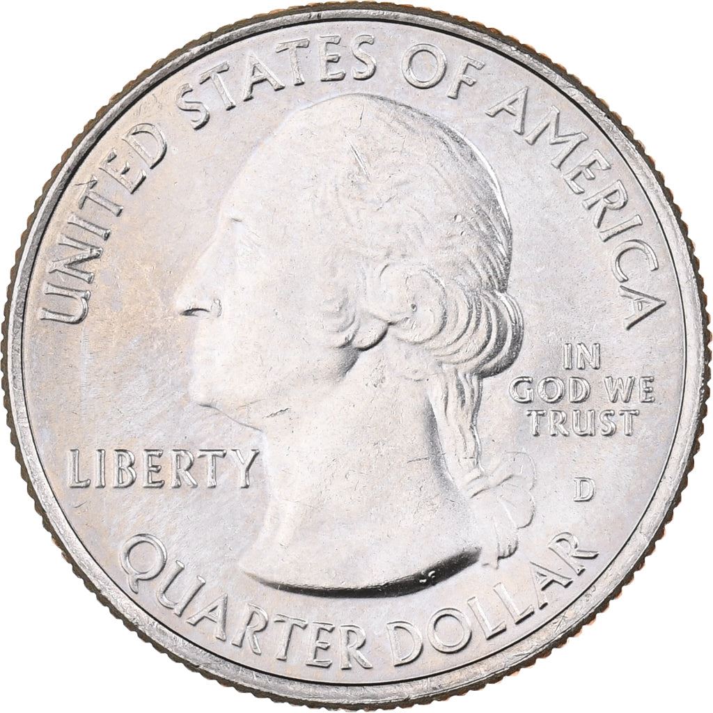 United States | 1/4 Dollar Coin | Arkansas | Hot Springs | Km:469 | 2010