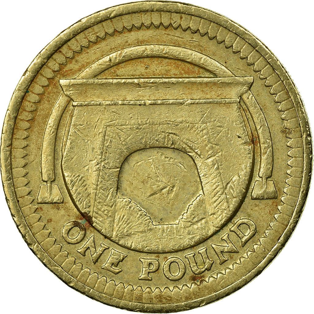 United Kingdom | 1 Pound Coin | Egyptian Arch Bridge | Km:1059 | 2006