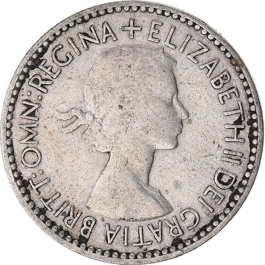United Kingdom | 6 Pence Coin | Elizabeth II | Km:889 | 1953