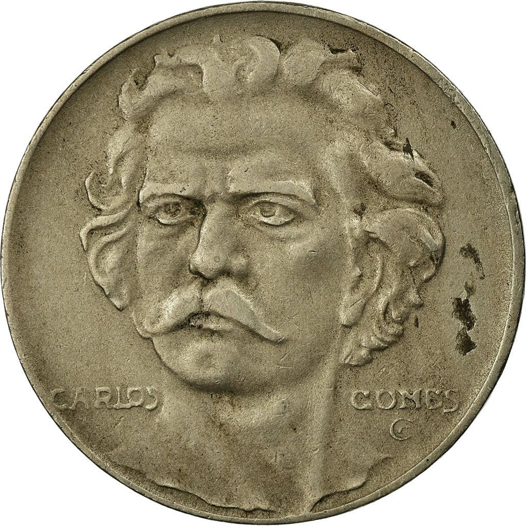 Brazil | 300 Reis Coin | Harp | Km:538 | 1936 - 1938