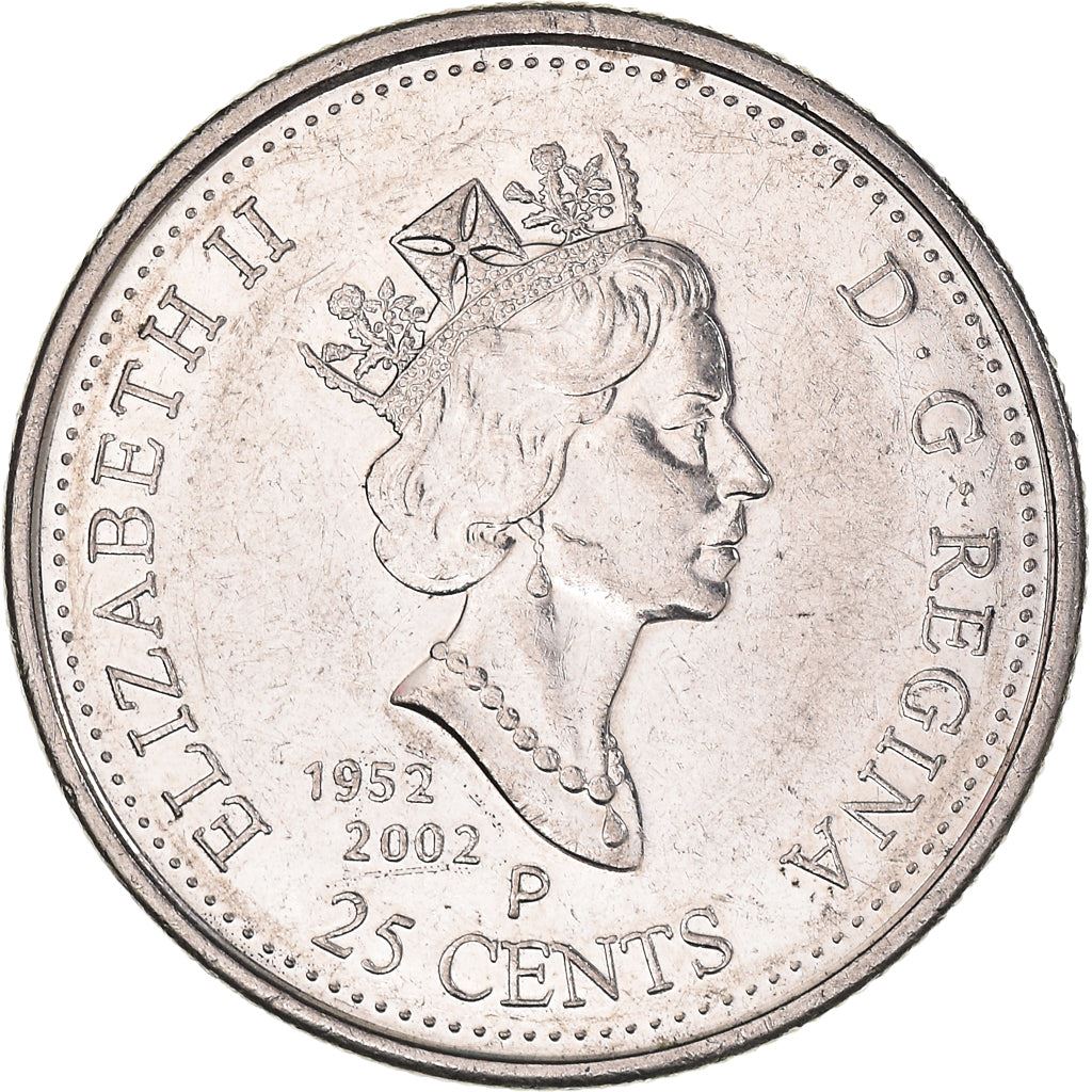 Canada | 25 Cents Coin | Canada Day | Nickel plated steel | KM:451 | 2002