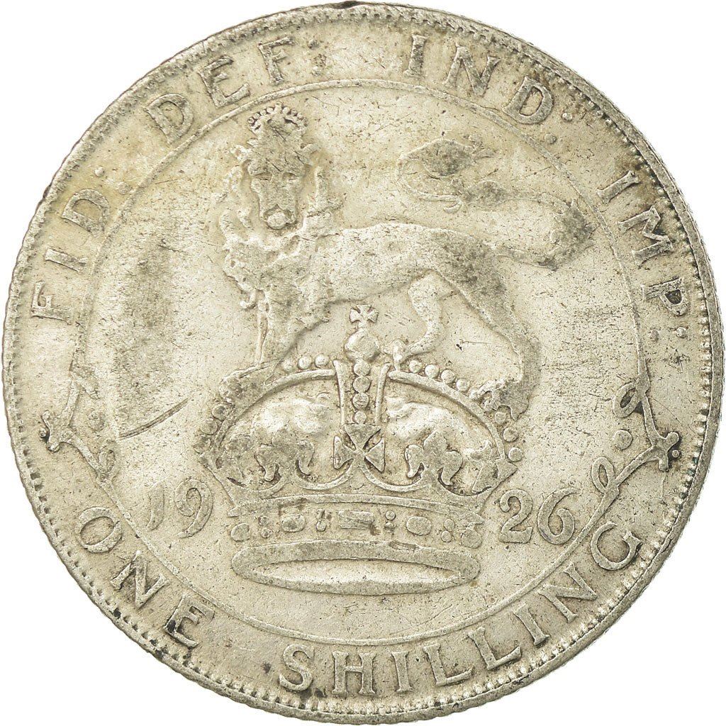 United Kingdom | 1 Shilling Coin | George V | KM:829 | 1926 - 1927