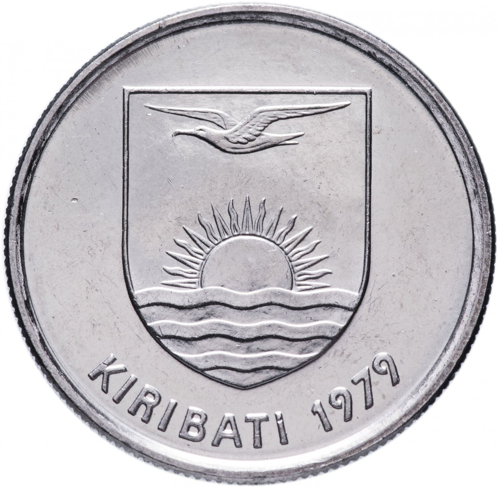 Kiribati | 5 Cents Coin | Stump-tailed Gecko | KM:3a | 1979